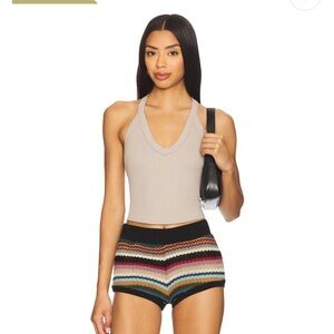Free people movement All clear v neck cami tank top in color goal post XS/S
